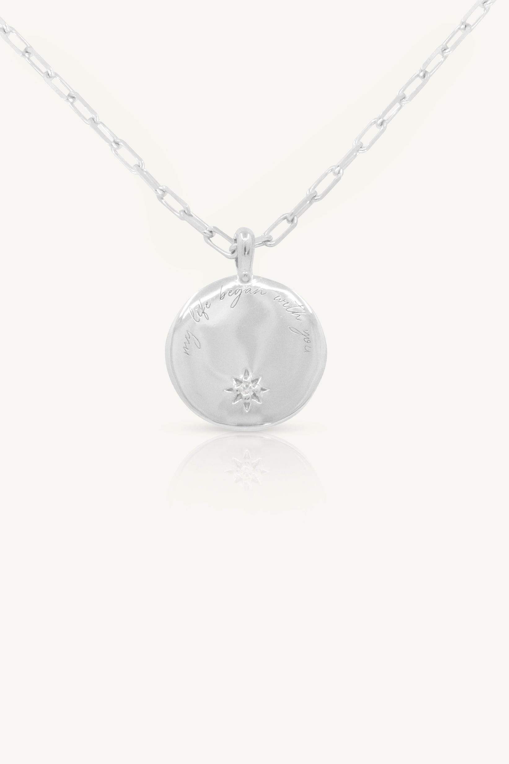 New Beginnings Silver Necklace