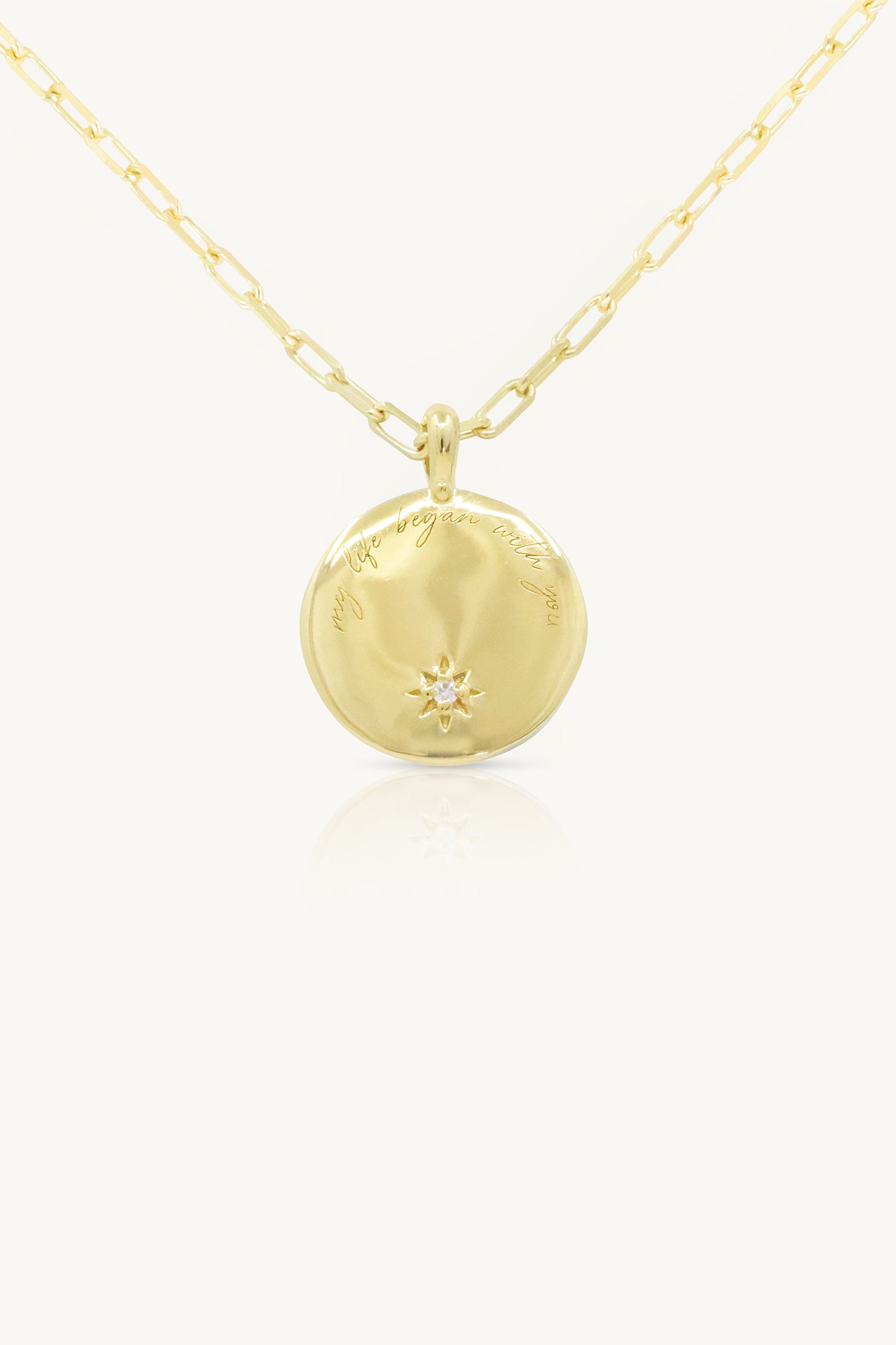 New Beginnings Gold Necklace