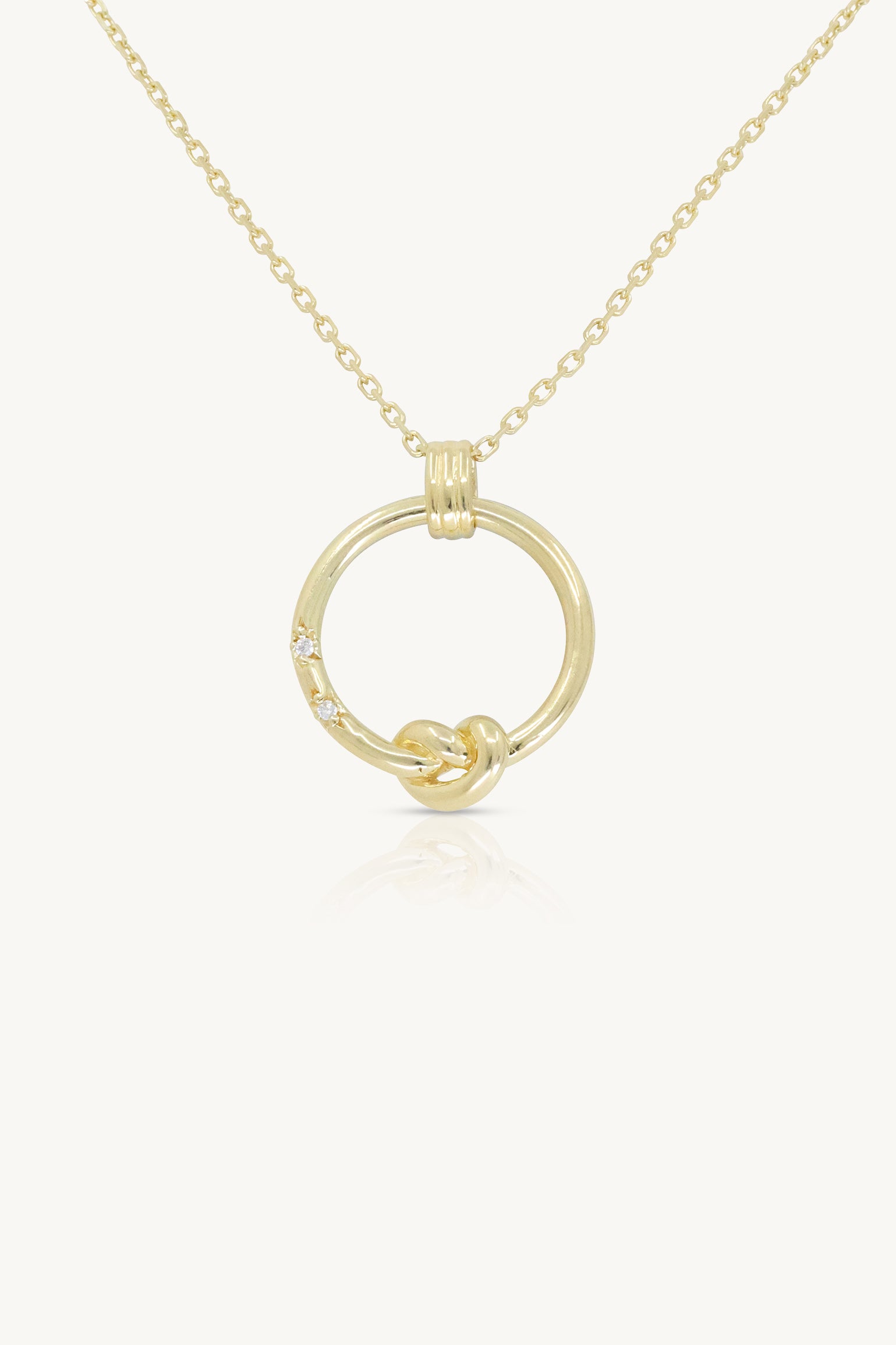 Forever Tied Gold Necklace