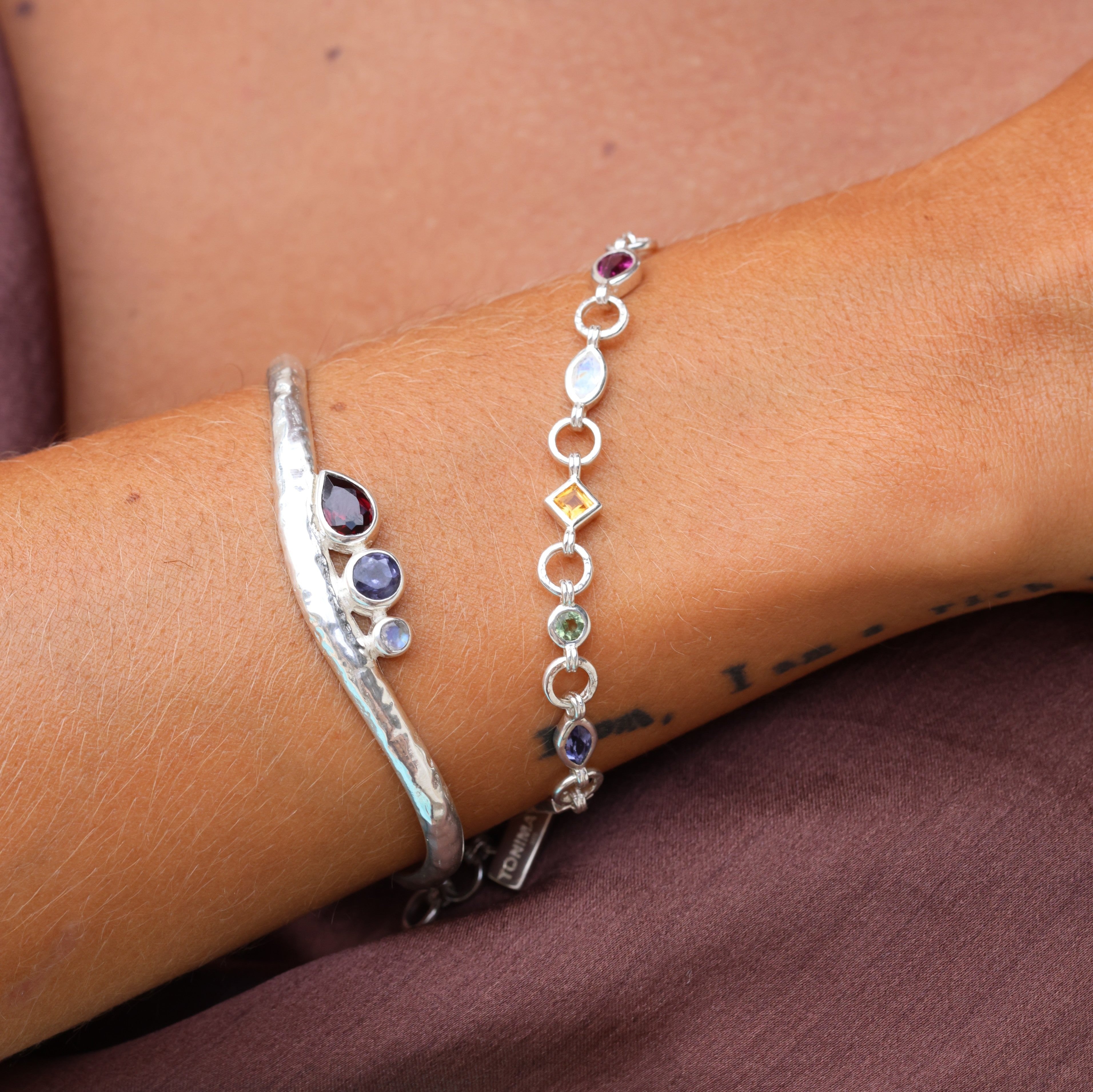 Calypso Silver Bracelet