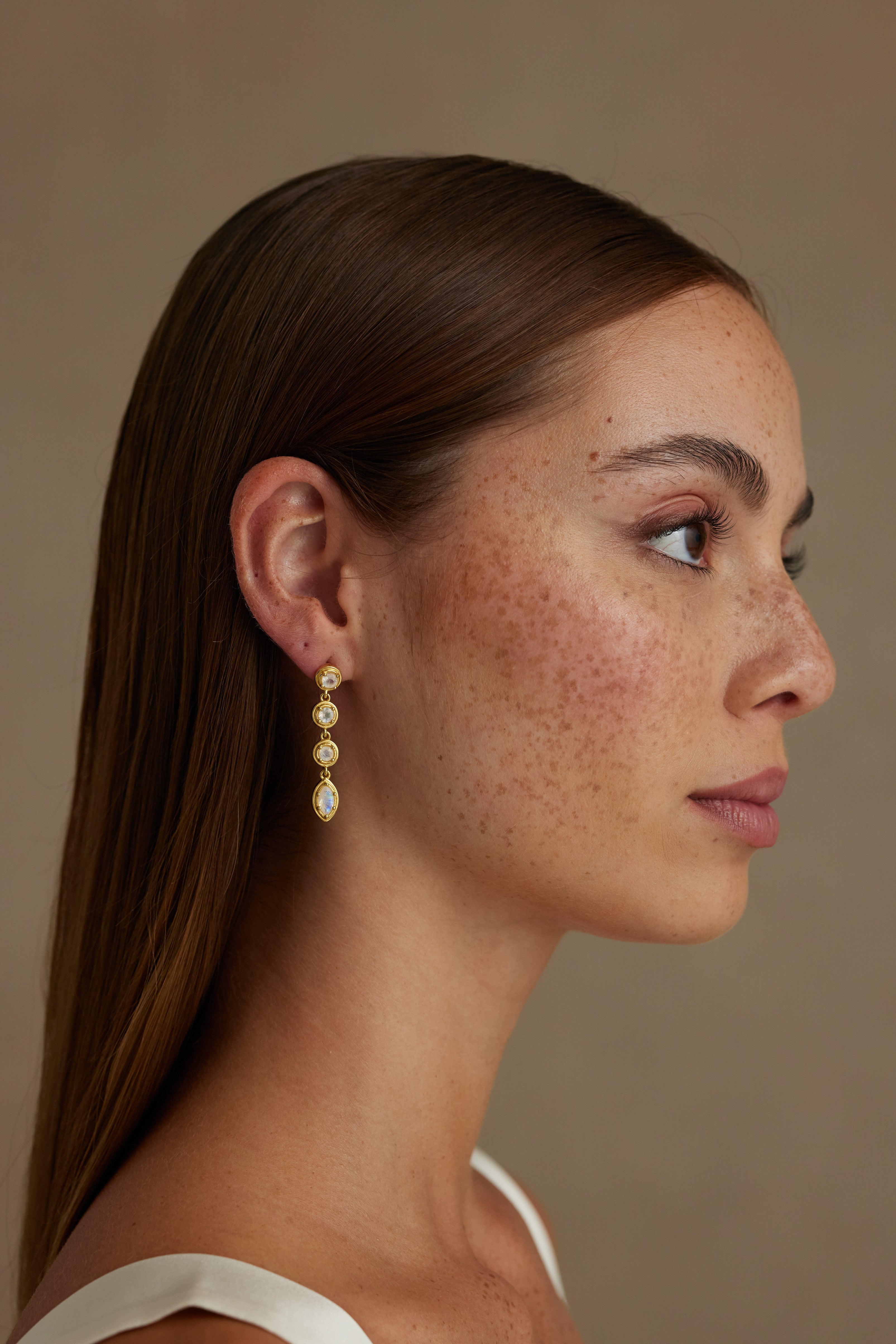 Aura Petite Gold Earrings