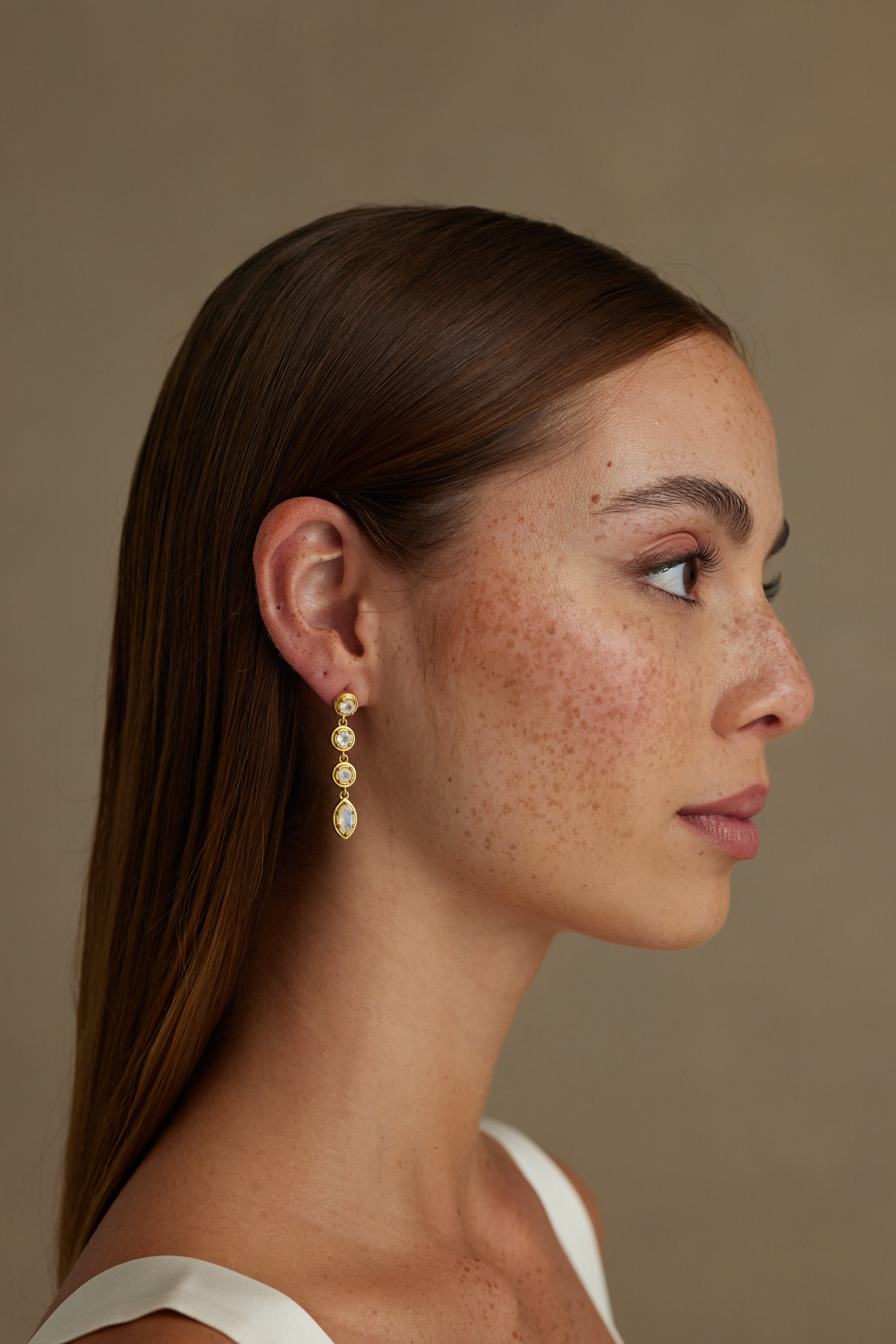 Aura Petite Gold Earrings