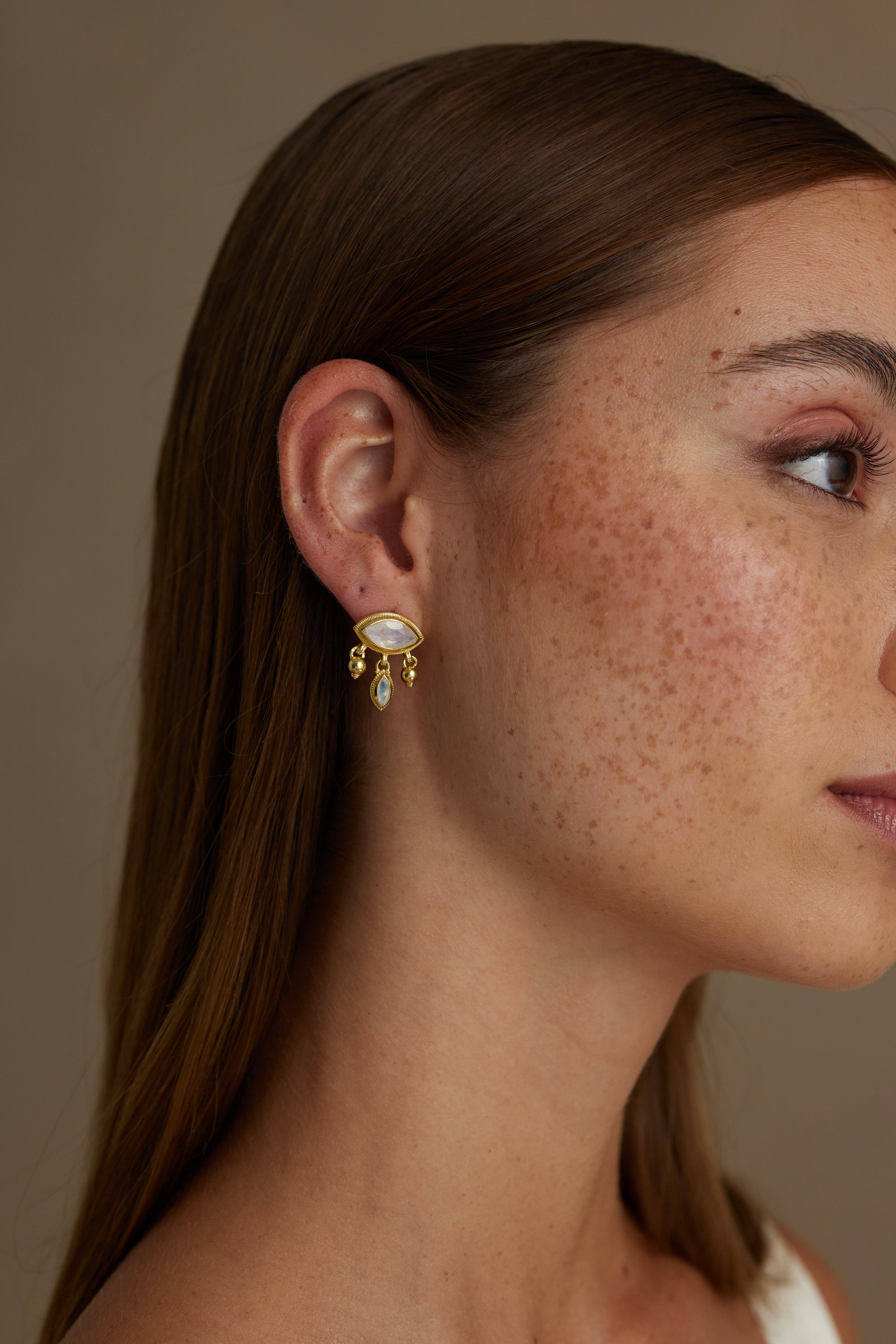 Aura Gold Studs