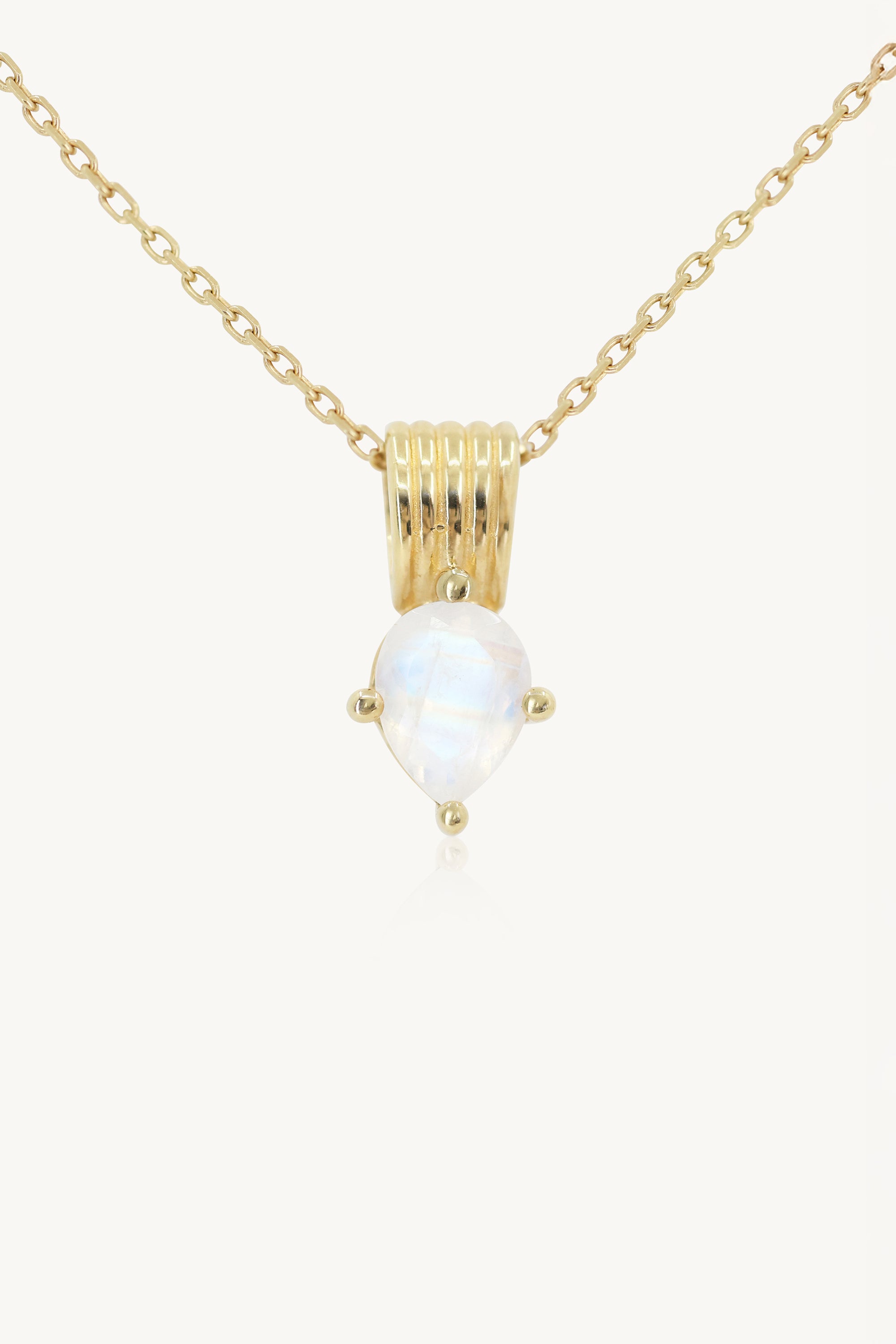 Amie Moonstone Gold Necklace