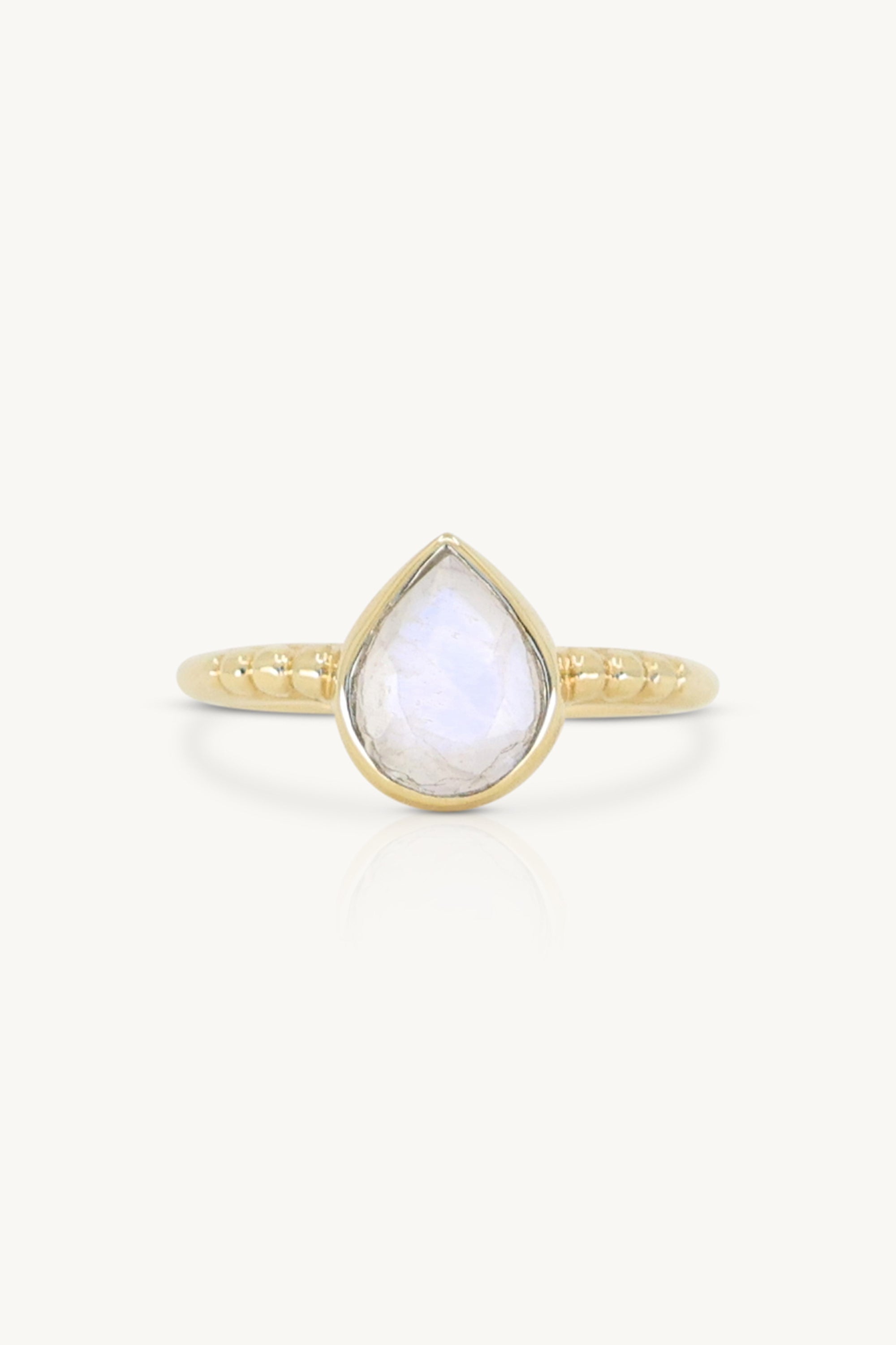 Amie Moonstone Gold Stacker