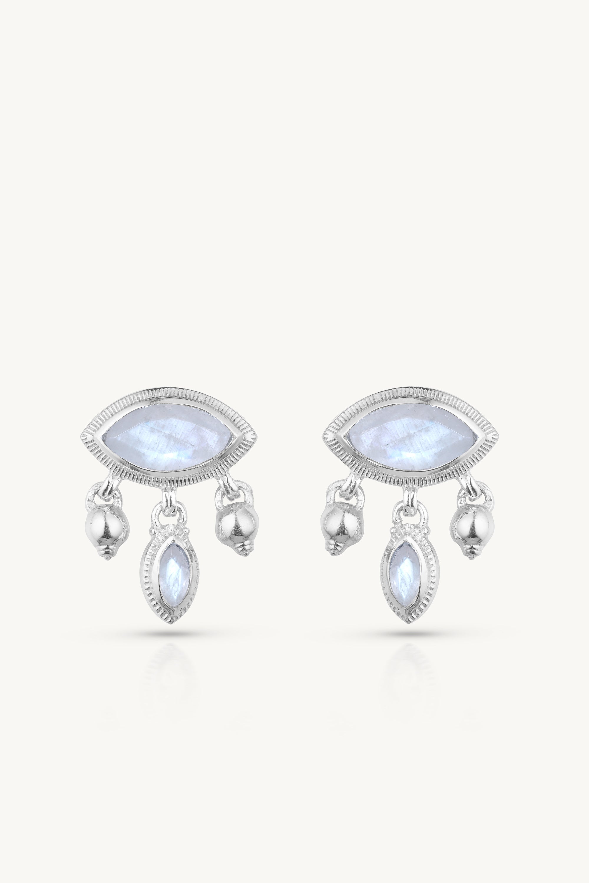 Aura Silver Studs