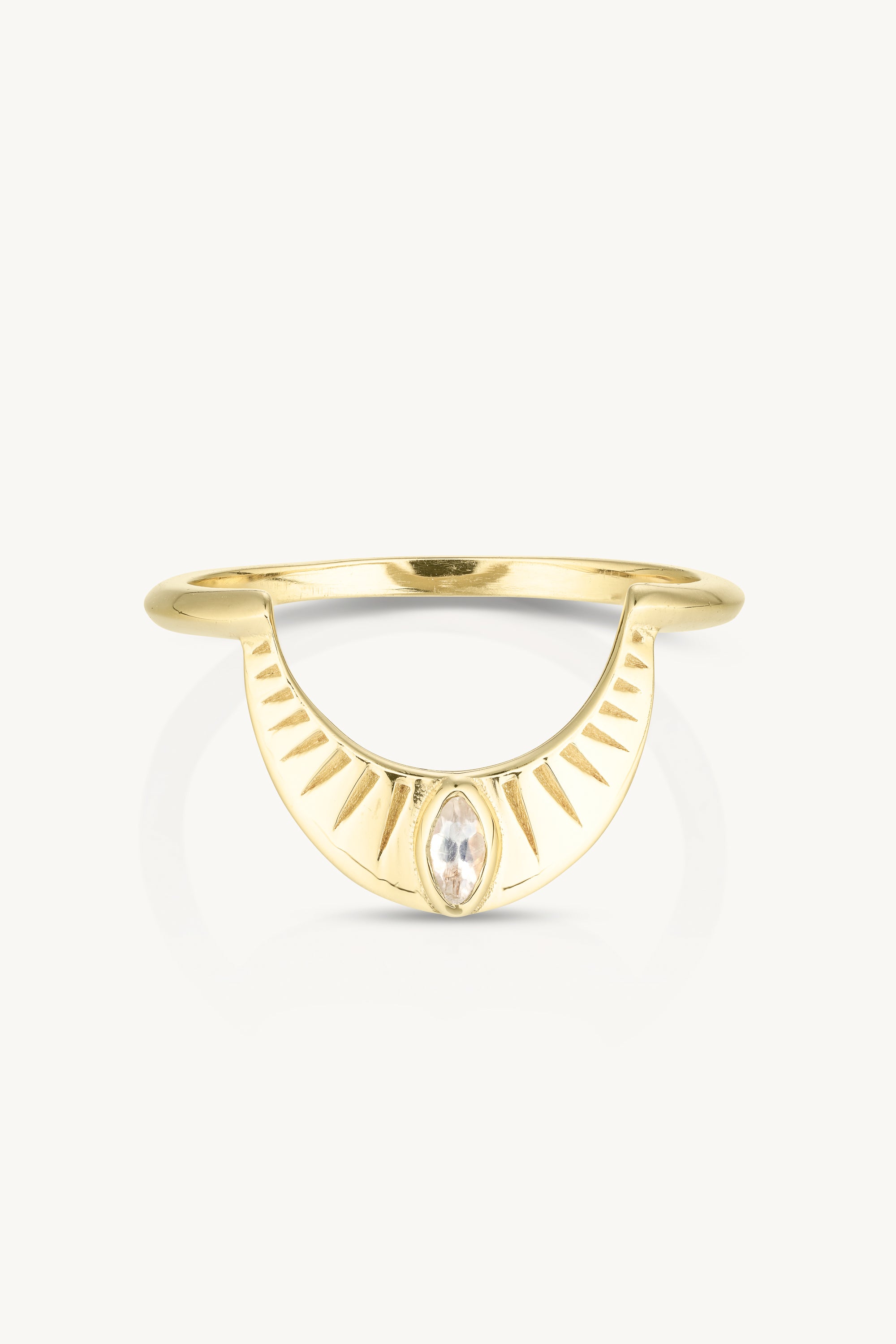 Dawn Gold Moonstone Halo