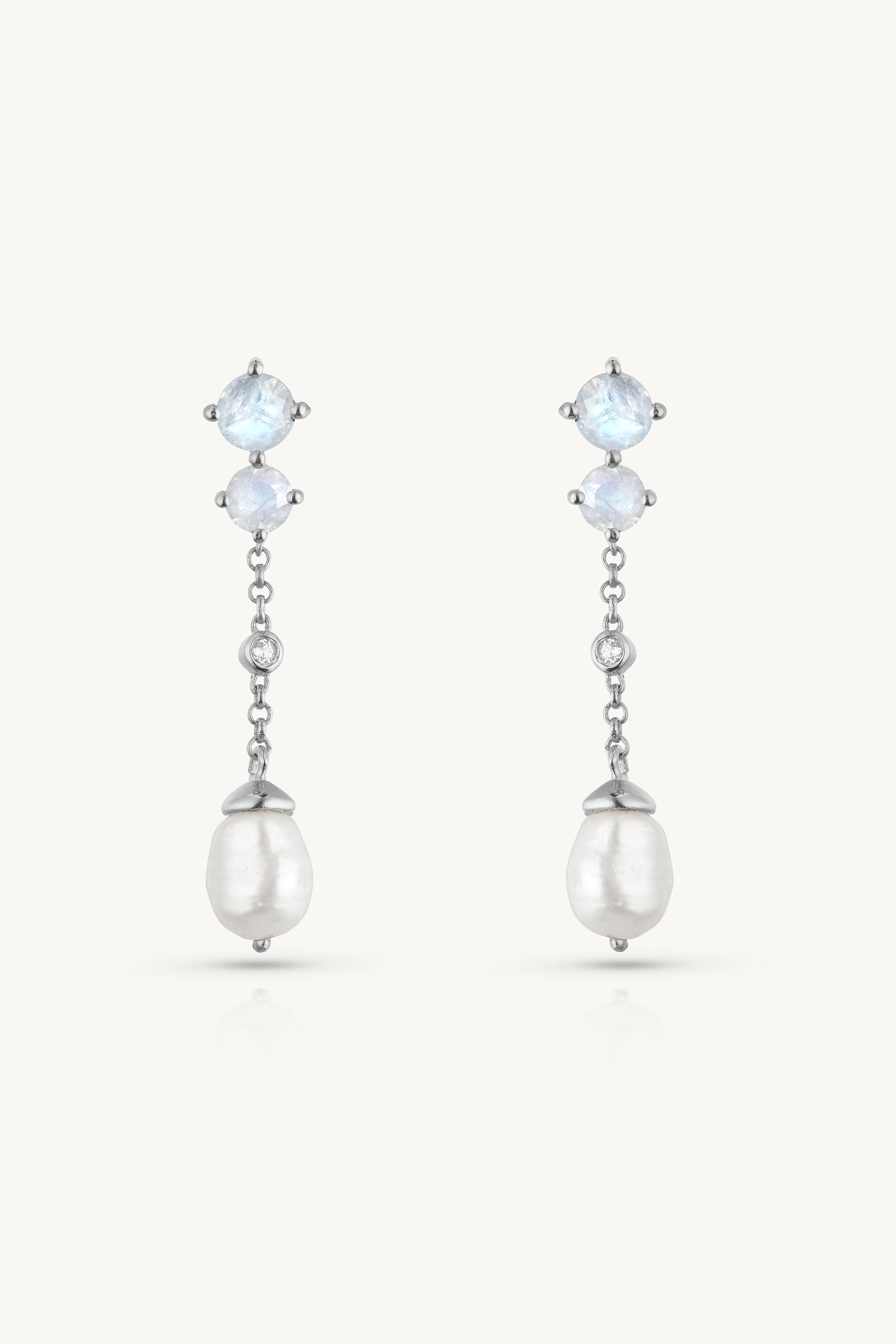 Eloise Silver Drop Earrings