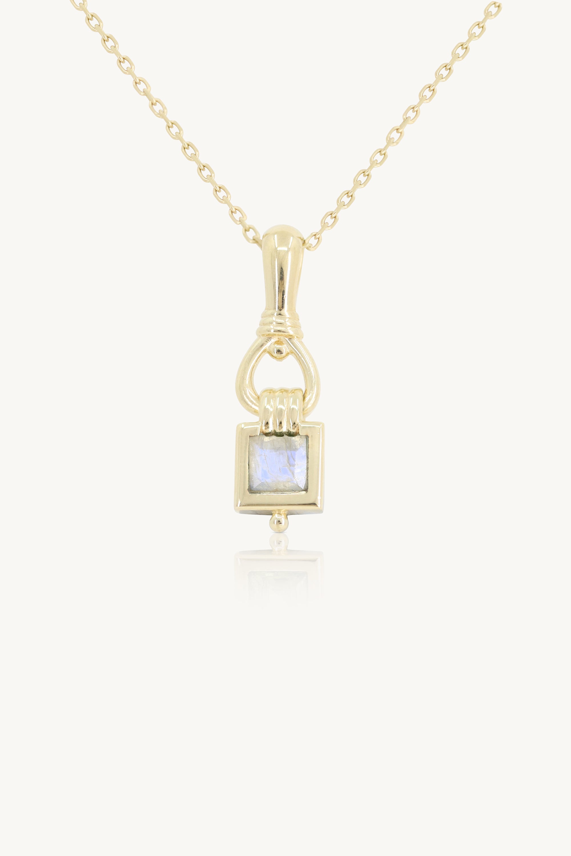 Freya Moonstone Gold Necklace