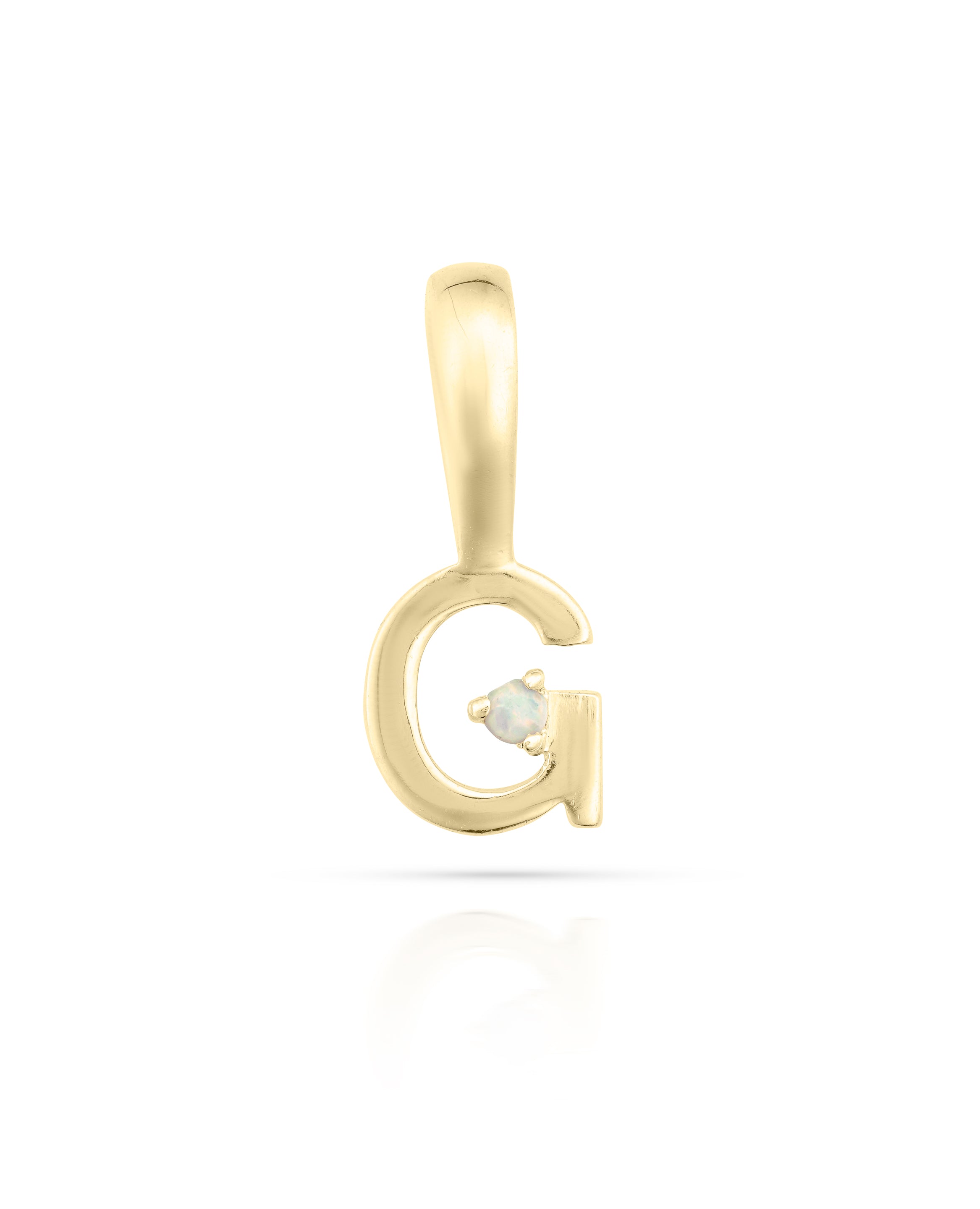 Initial Gold Charms