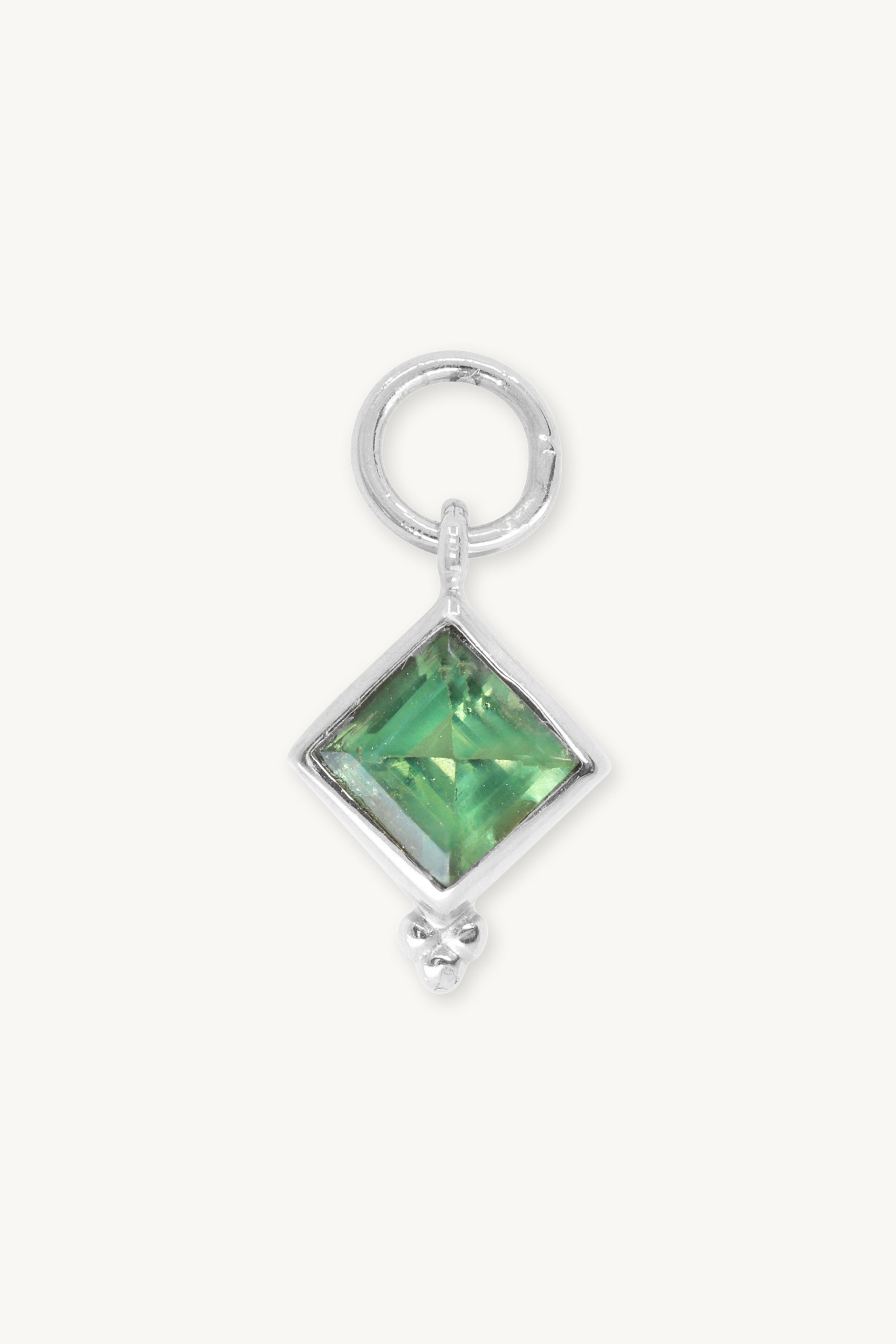 Isla Apatite Silver Charm