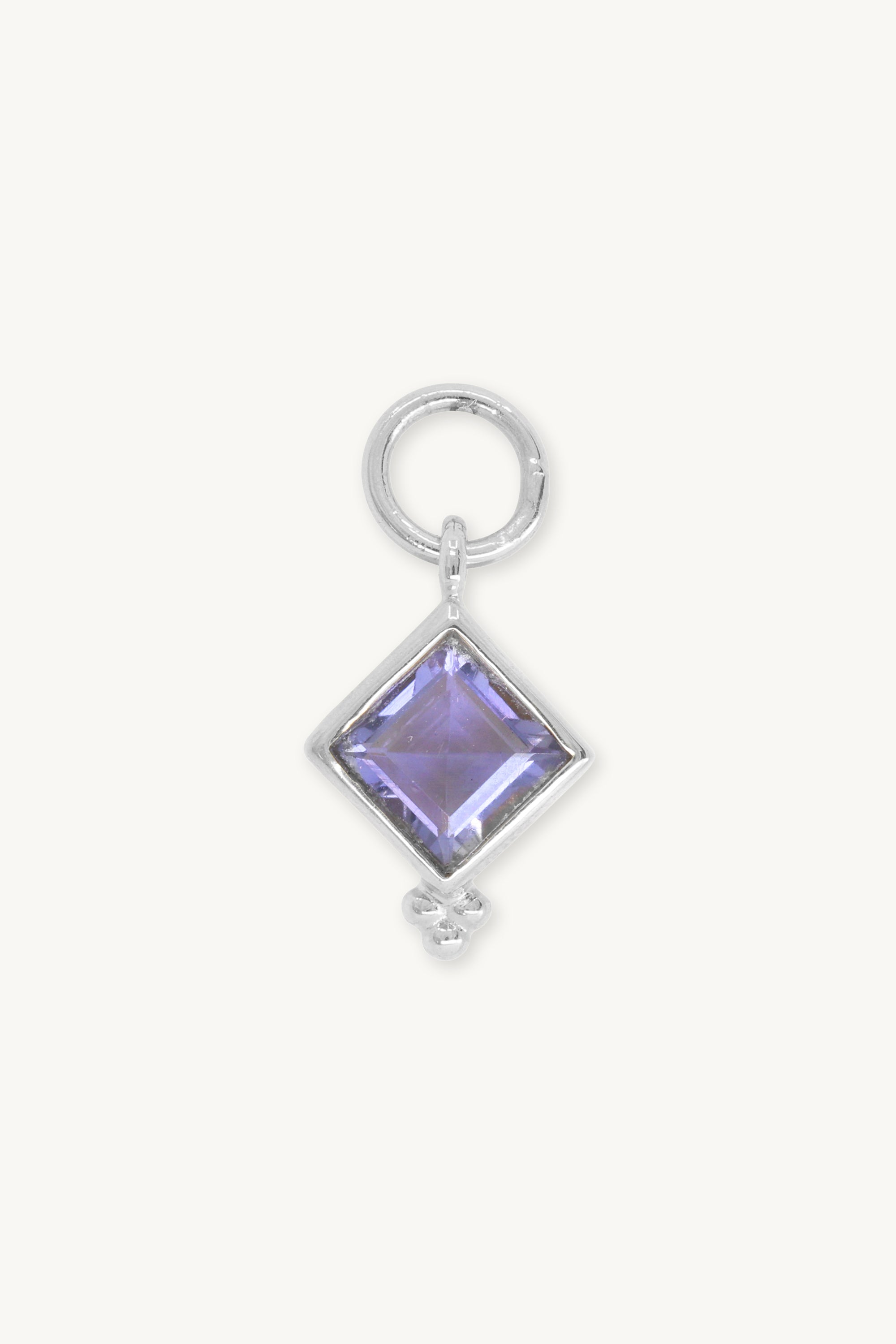 Isla Iolite Silver Charm