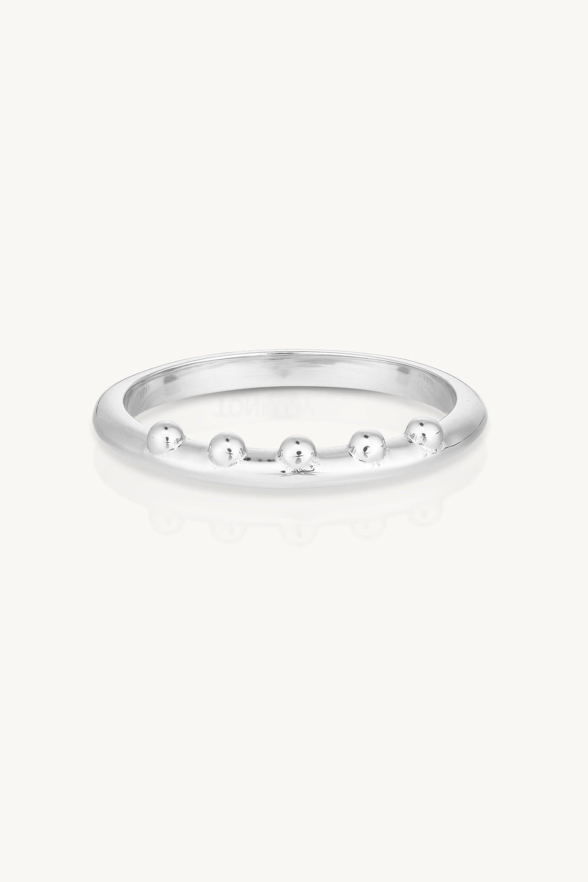 Noble Silver Stacking Band