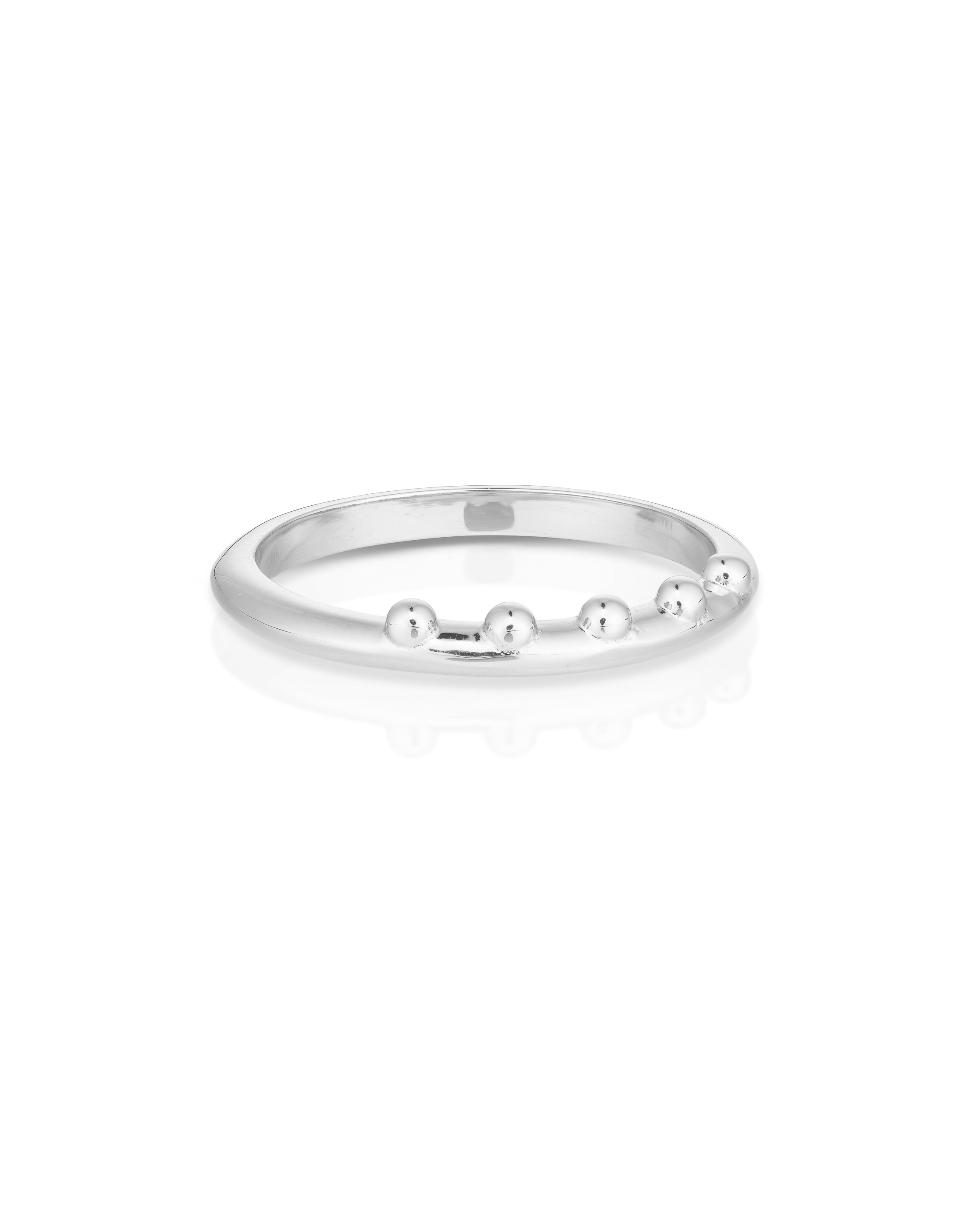 Noble Silver Stacking Band