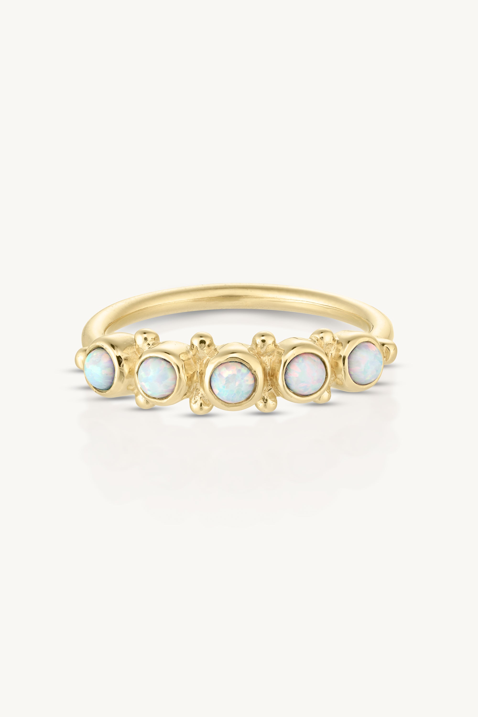 Opal Gold Band