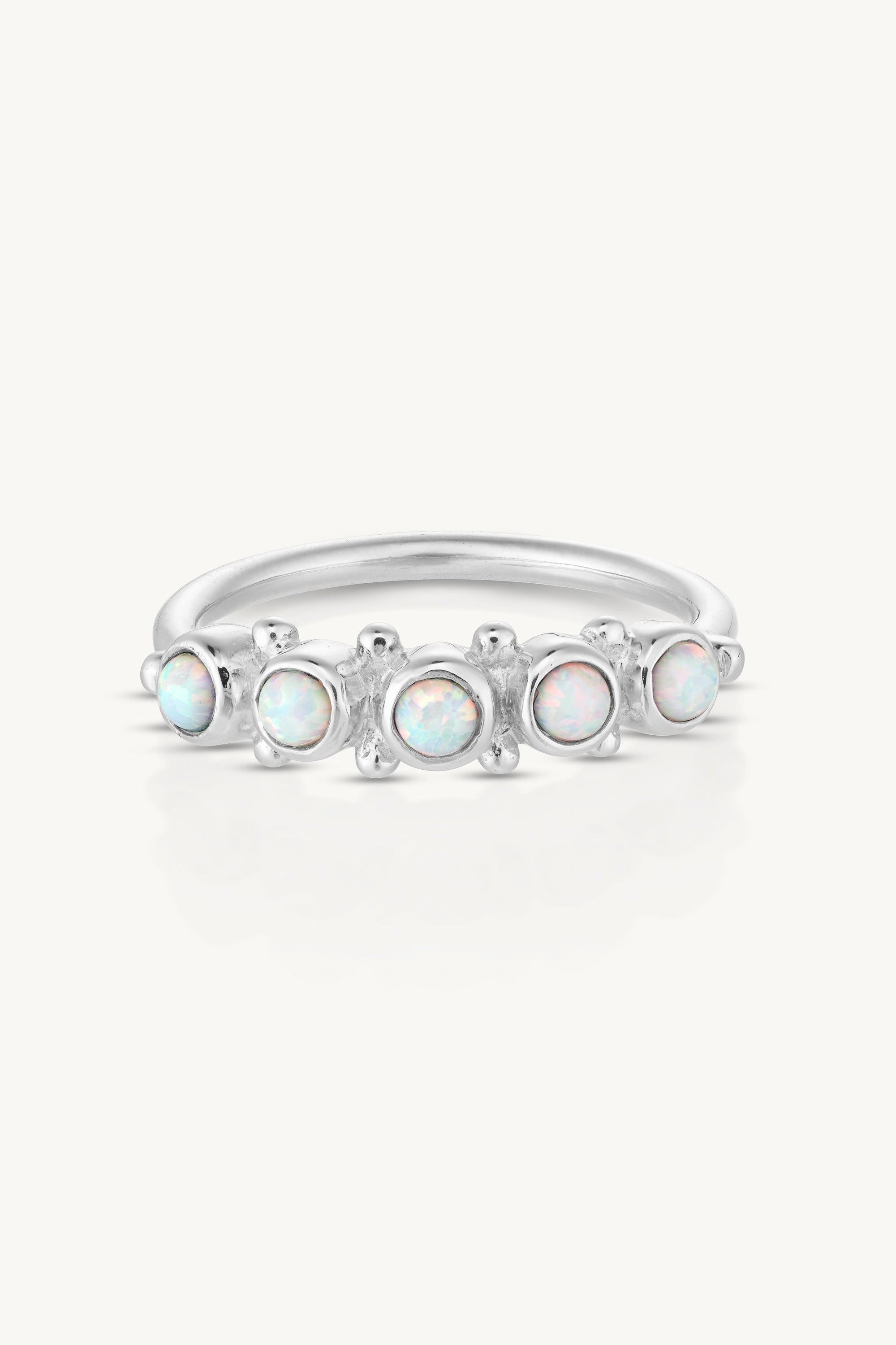 Opal Silver Band