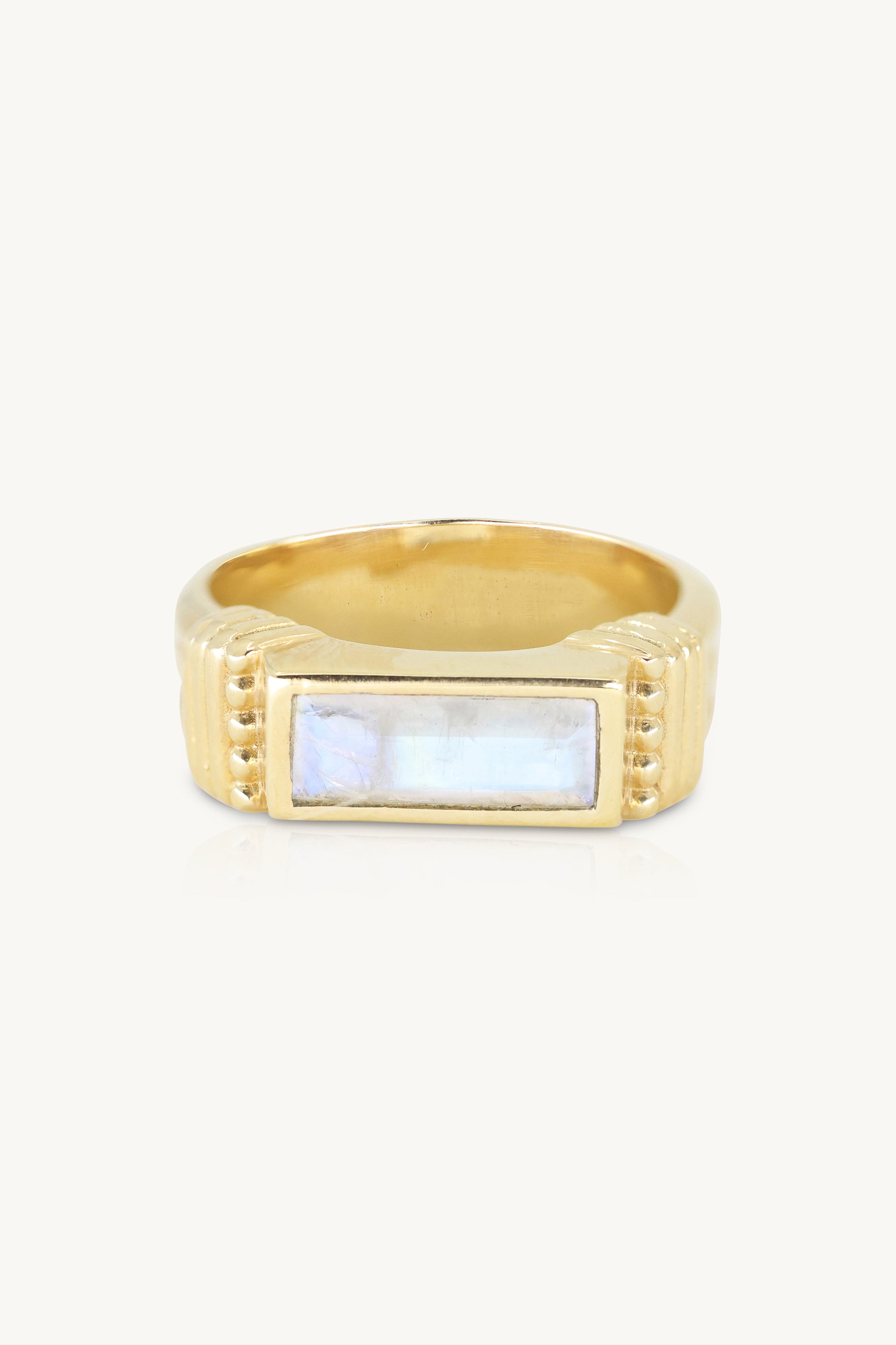 Phoebe Moonstone Gold Ring