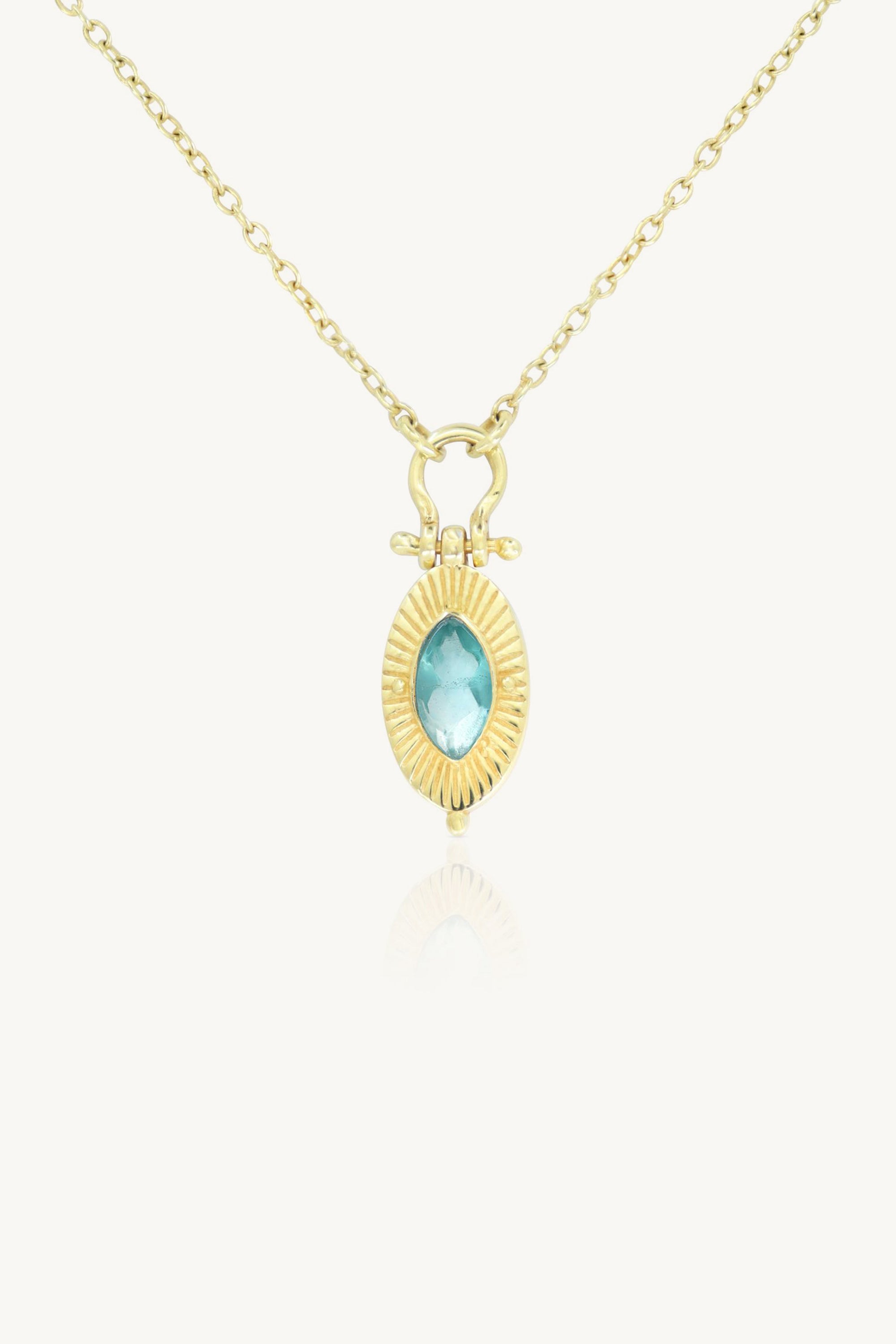 Radiance Apatite Gold Necklace