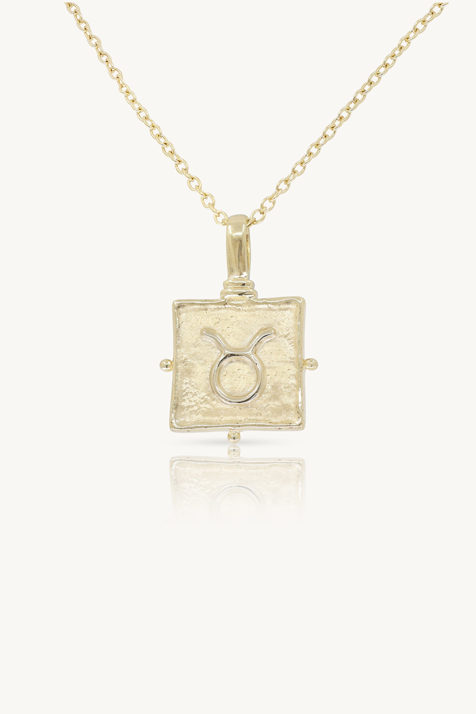 Taurus Zodiac Gold Necklace