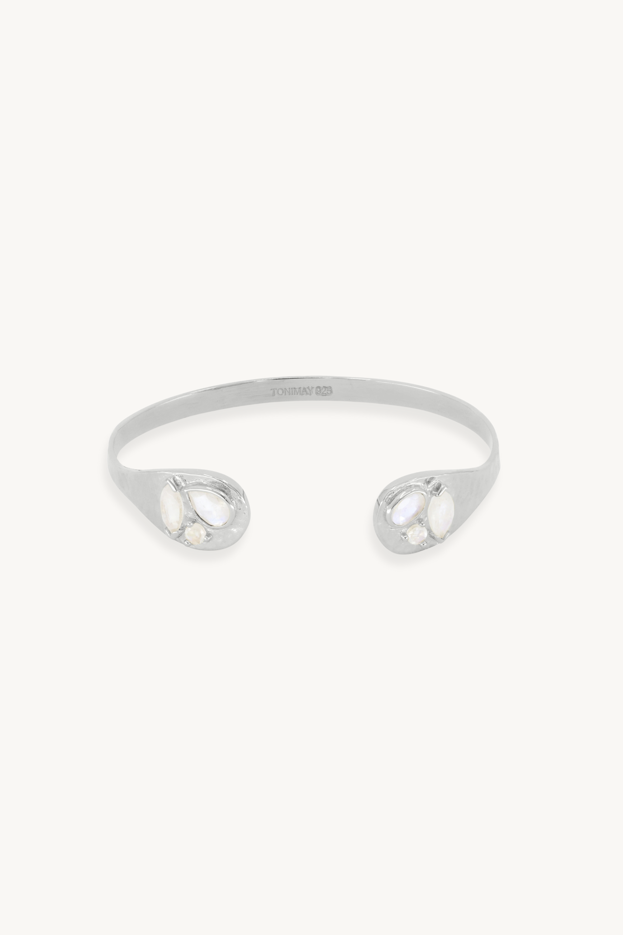 Alessia Moonstone Silver Cuff