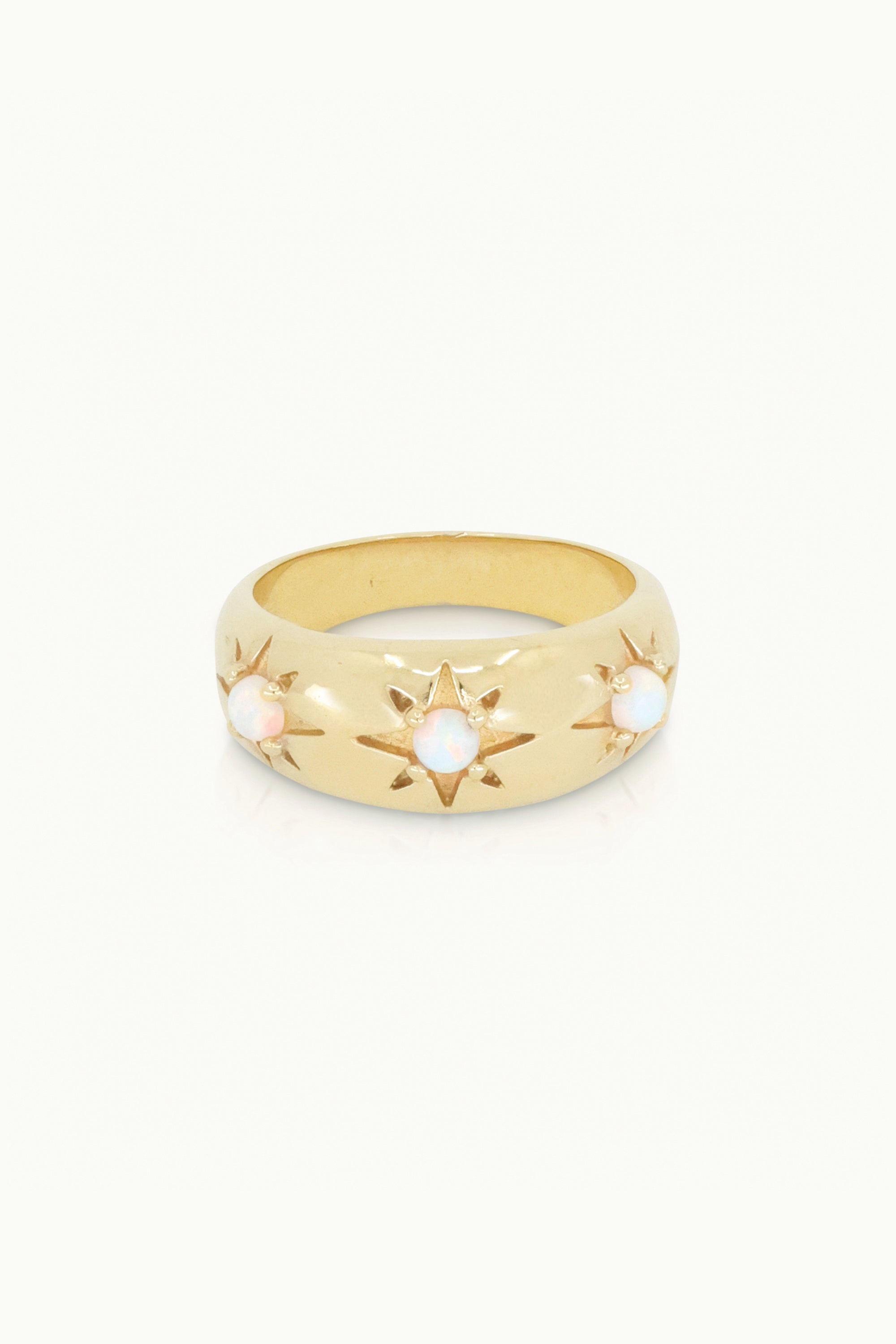 Alina Opal Gold Band