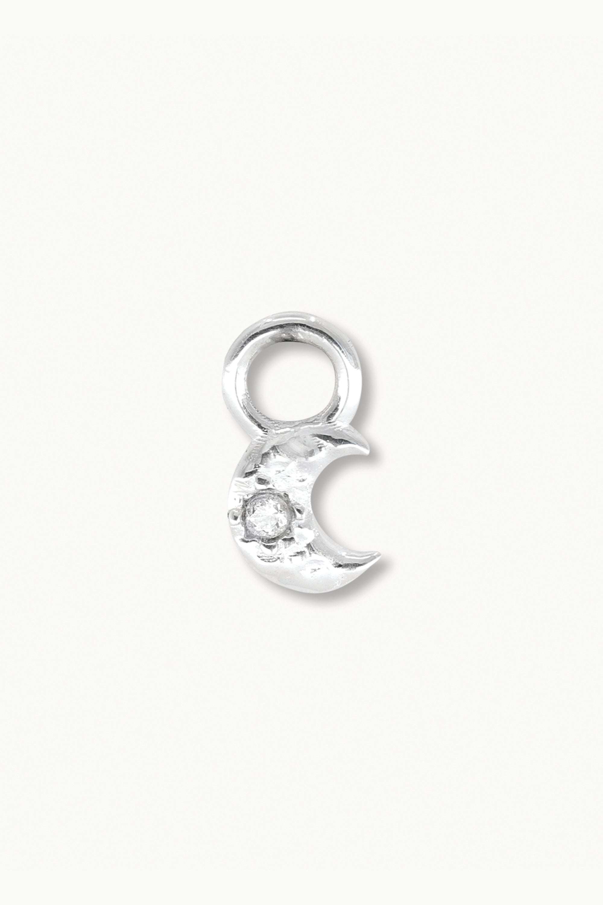 Moon Silver Charm